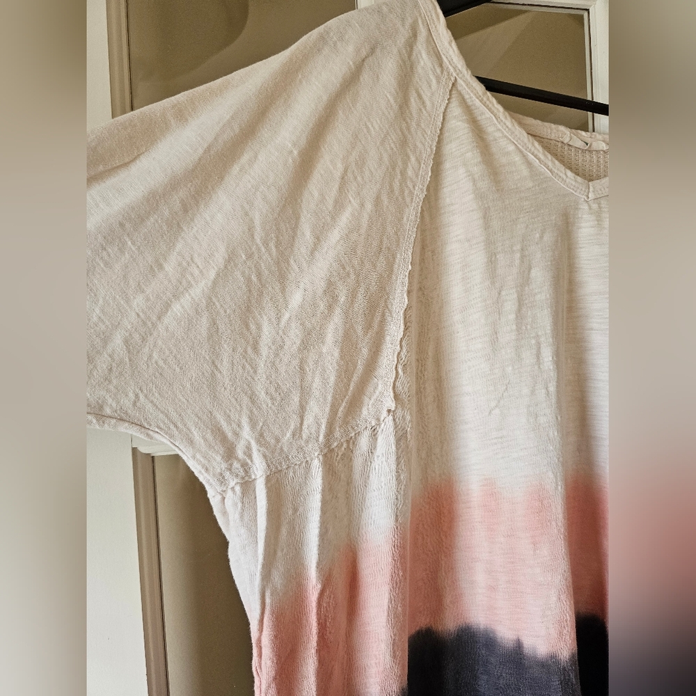 Oversized Tie dye sweater off the shoulder - Picture 4 of 16